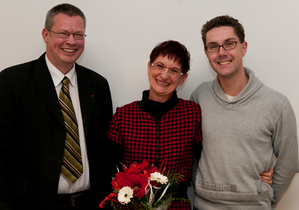 Klaus Ahrendt, Simona Koß und Patrick Gumpricht