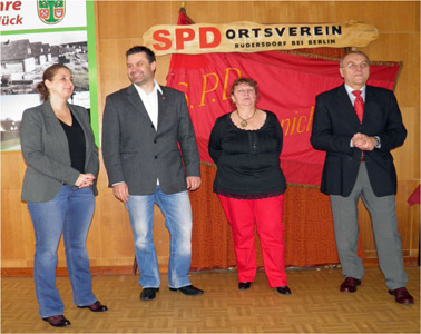 Neujahrempfang SPD-Vorstand begüßt seine Gäste