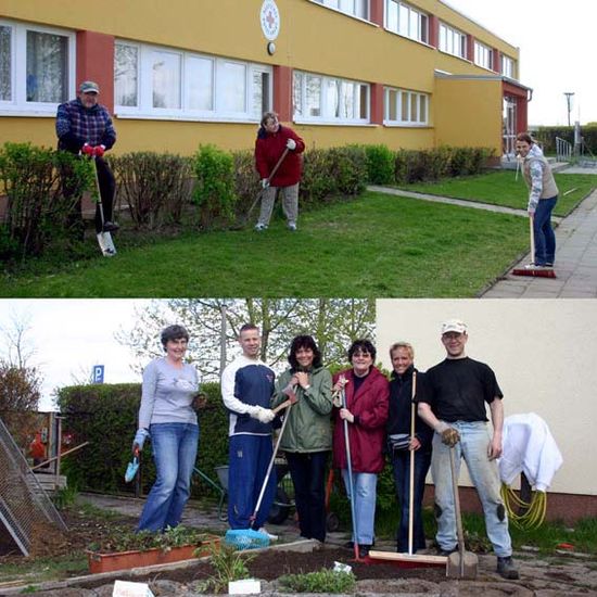 Frühjahrsputz Kita Sperlingshausen
